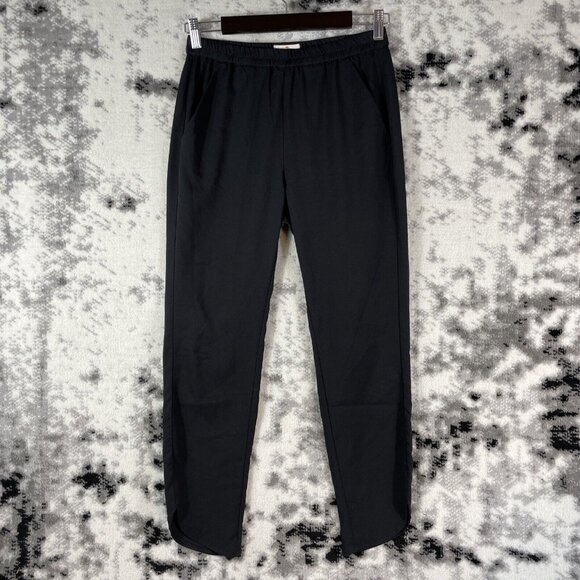 Marine Layer Pants - Marine Layer Pants Womens Size Extra Small Black Modal Poly Stretch Tapered